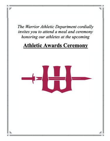 Athletic Awards Ceremony