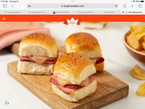 Ham and cheese sliders (2)