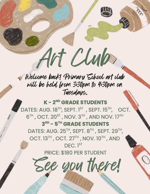Primary School Art Club